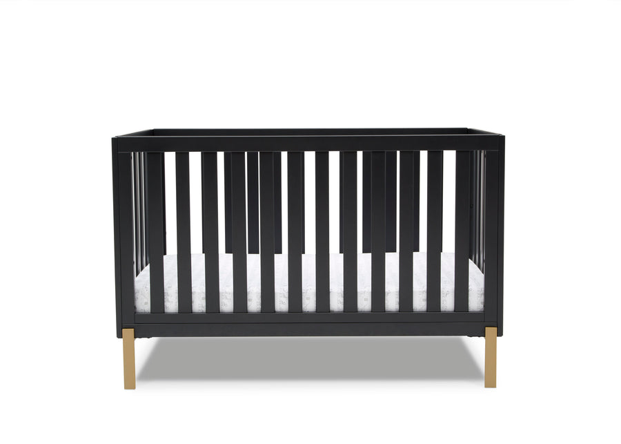 DCB: Midnight Grey with Melted Bronze (1361) 15-Hendrix 4-in-1 Convertible Crib