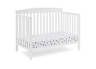Bianca White (130) 16-Hanover 6-in-1 Convertible Baby Crib