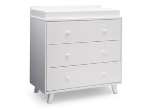 Delta children ava 3 drawer dresser with changing top store