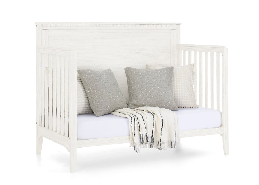 Antique White (1545) 12-Kendall 6-in-1 Convertible Crib