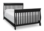 Black (001) 9-Canton 4-in-1 Crib
