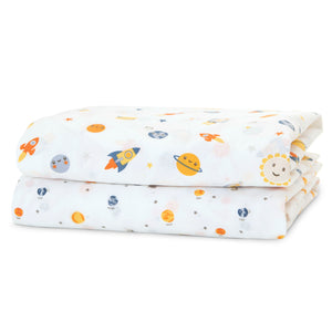 DCB: Space Exploration (3235) 20-Fitted Crib Sheets - 2 Pack