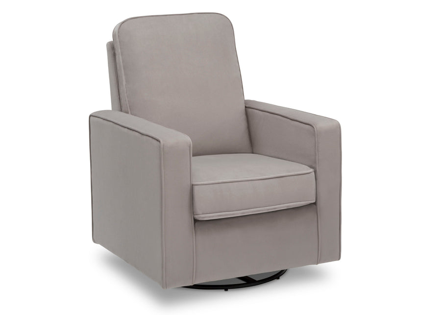 DCB: Cloud Grey (1344) 2-Landry Nursery Glider Swivel Rocker Chair
