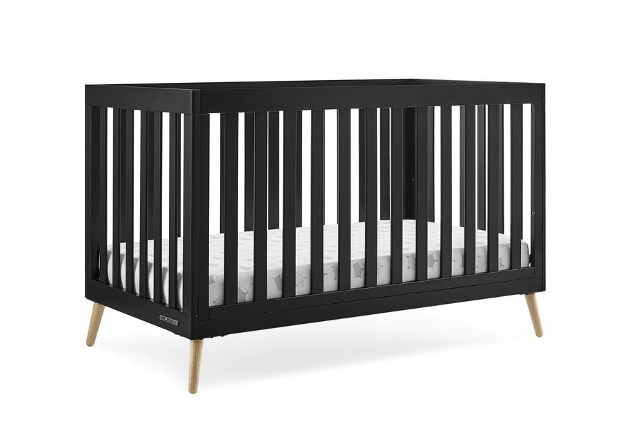 Ebony with Natural (1482) 58-Essex 4-in-1 Convertible Crib