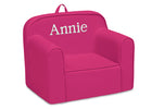 Hot Pink (1293) 35-Personalized Cozee Chair for Kids