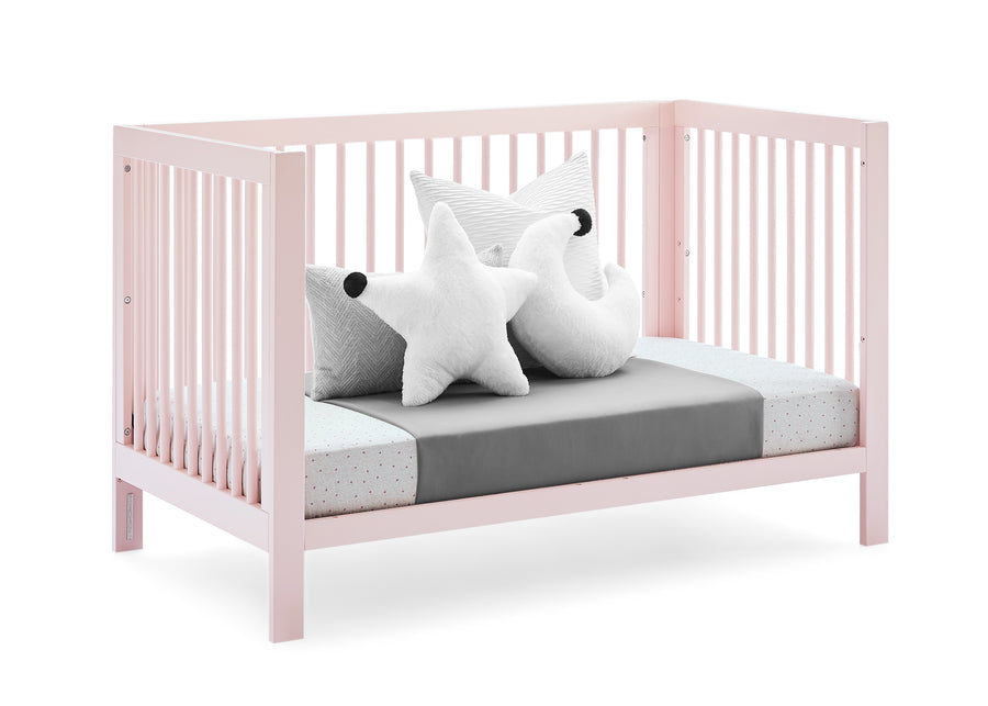 Blush Pink (1379) 12-babyGap Charlie 6-in-1 Convertible Crib