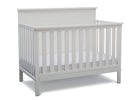 Textured White (1349) 9-Middleton 4-in-1 Convertible Baby Crib