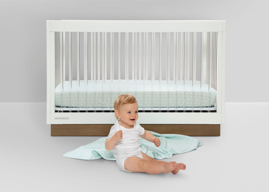 Neutral Boho (3406) 15-100% Organic Cotton Fitted Crib Sheets - 3 Pack