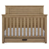 DCB: Rustic Acorn (1383) 9-Caden 6-in-1 Convertible Crib with Trundle Drawer