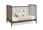 Teak Brown (1526) 25-Saint 4-in-1 Convertible Crib