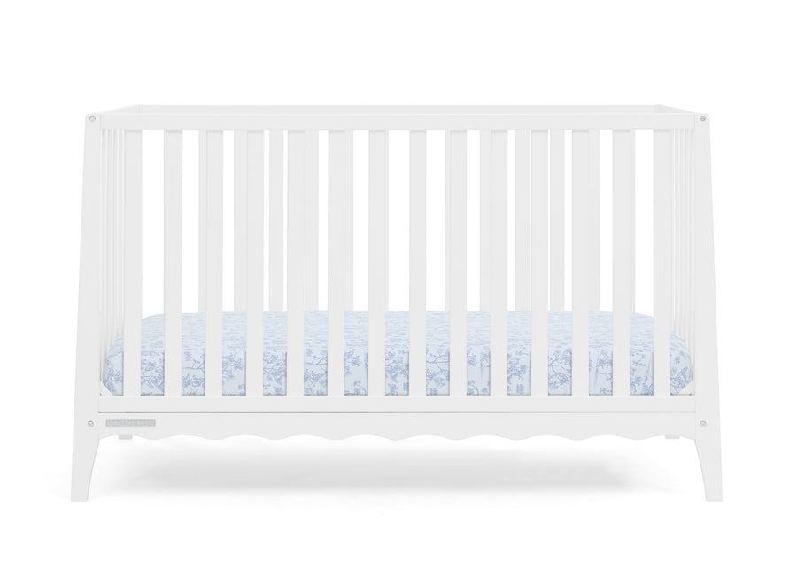 Bianca White (130) 9-Lulu 5-in-1 Convertible Crib