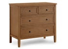 Chestnut (836) 43-Epic 3 Drawer Dresser with Interlocking Drawers