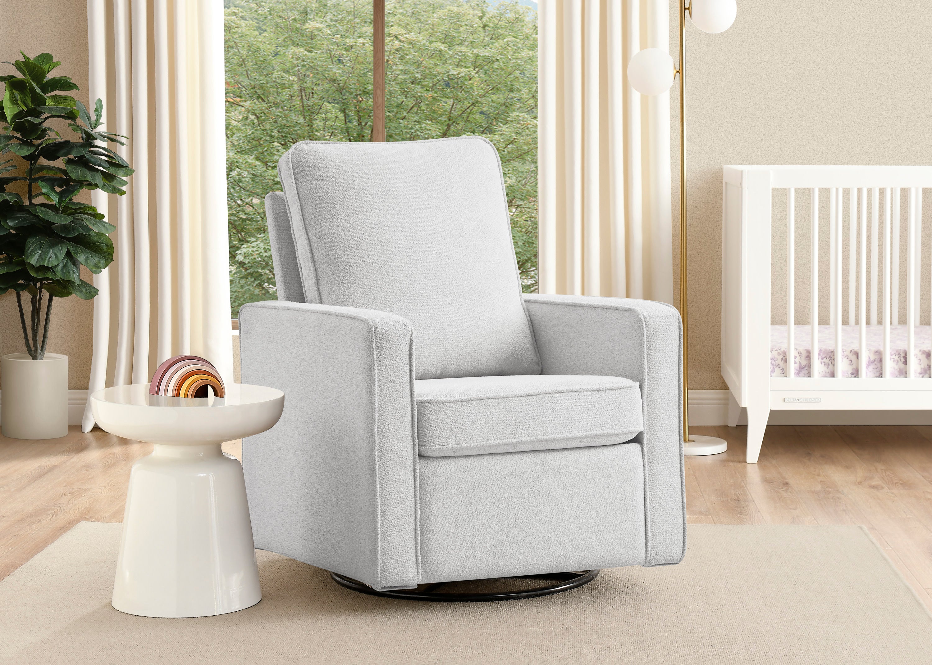Complete The Look for Luna Nursery Swivel Glider