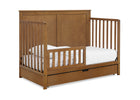Chestnut (836) 53-Logan 6-in-1 Convertible Crib with Underdrawer