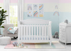 Bianca White (130) 1-Lancaster 4-in-1 Convertible Crib