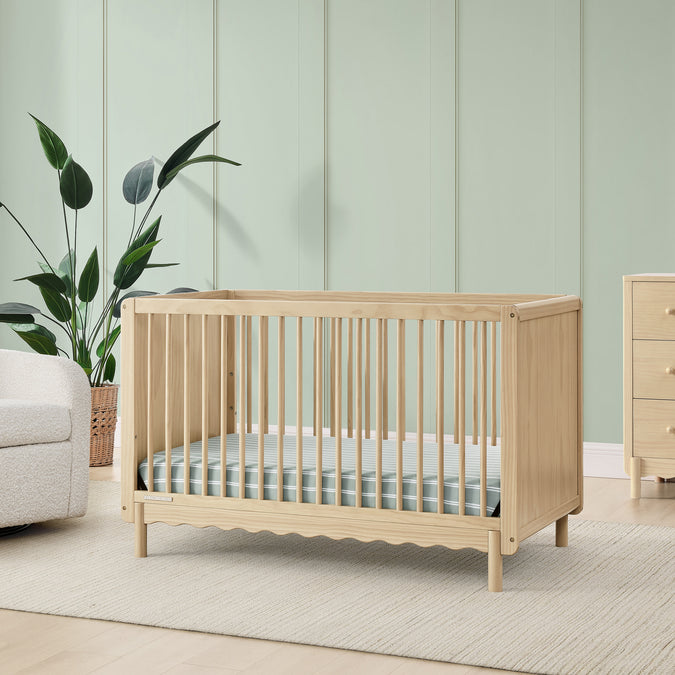 Natural Sandstone (1544) 14-William 4-in-1 Convertible Crib - Greenguard Gold Certified