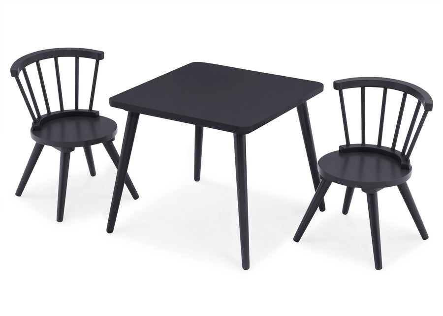 Windsor Table & 2 Chair Set 18-Windsor Table & 2 Chair Set