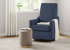 Slate Blue (1418) 14-Andie Nursery Glider Swivel Chair with Stain-Resistant LiveSmart Fabric