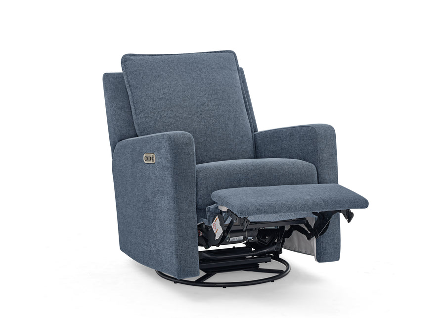 Slate (1549) 5-babyGap Harlowe Power Recliner with USB-A and Type-C Ports in Stain-Resistant Performance Fabric