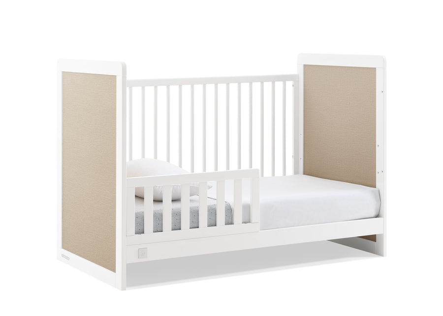 Bianca White and Natural (1516) 23-babyGap Liam 4-in-1 Convertible Crib