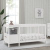Bianca White (130) 21-Zoe 5-in-1 Convertible Crib and Changer