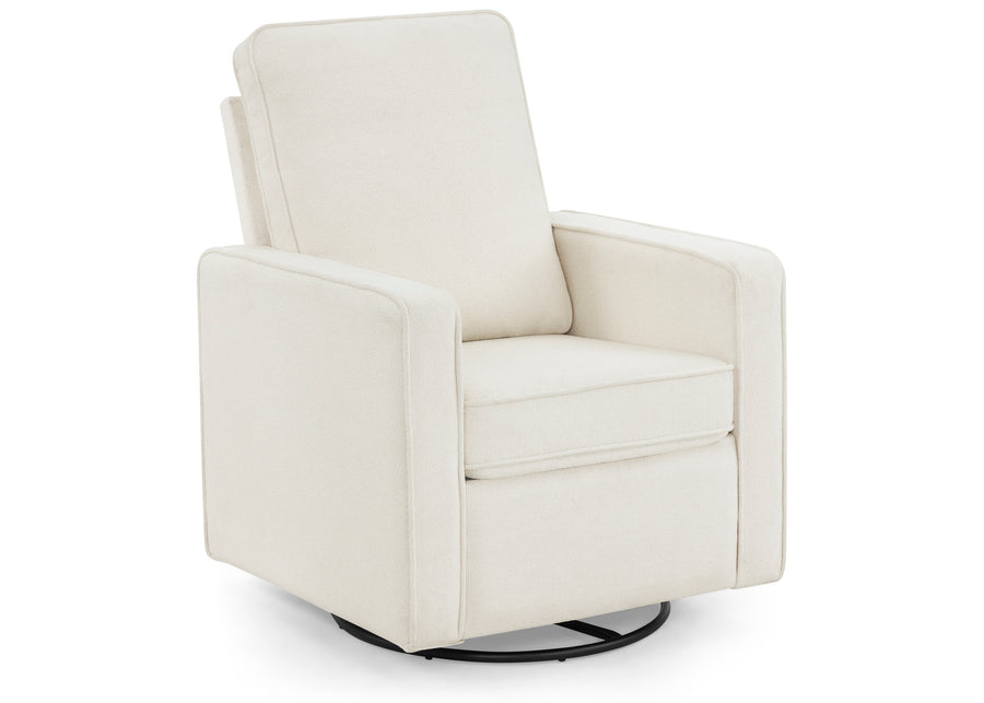 Oatmeal (1523) 4-Luna Nursery Swivel Glider