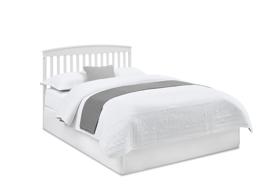 Bianca White (130) 32-Hanover 6-in-1 Convertible Baby Crib