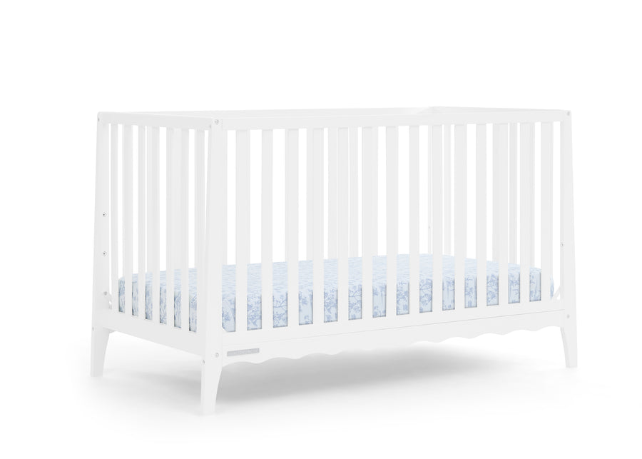 Bianca White (130) 10-Lulu 5-in-1 Convertible Crib