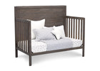 Rustic Grey (084) 14-Cambridge 4-in-1 Convertible Crib