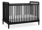 Black (001) 11-Saint 4-in-1 Convertible Crib