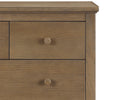 Rustic Acorn (1383) 15-Paloma 4 Drawer Dresser with Changing Top and Interlocking Drawers