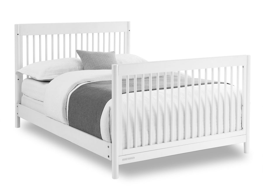 Bianca White (130) 15-Brooks 6-in-1 Convertible Crib