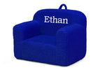Royal Blue (1296) 32-Personalized Cozee Sherpa Chair for Kids
