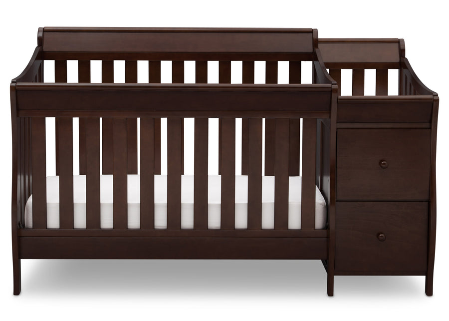 Black Cherry Espresso (607) 24-Bentley S Convertible Crib and Changer