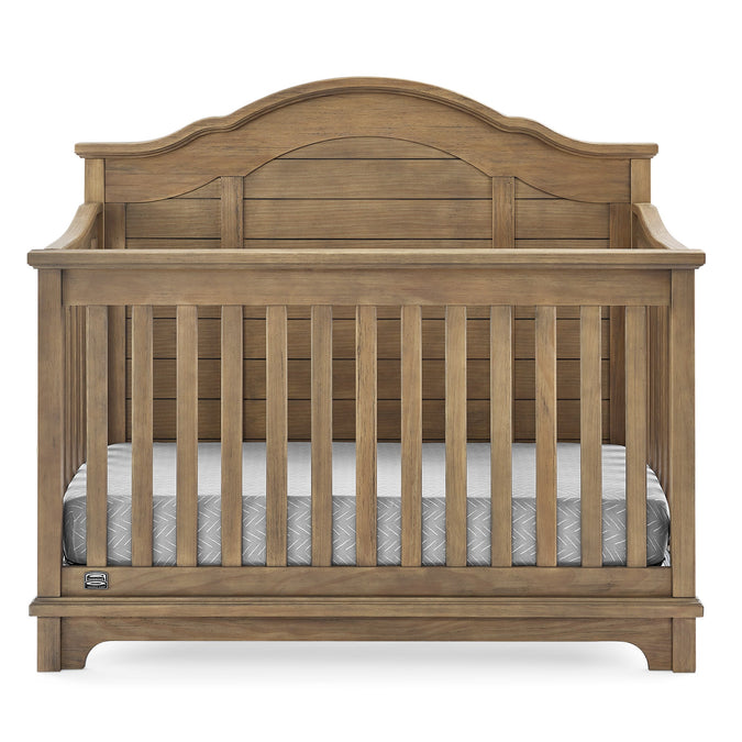 Rustic Acorn (1383) 9-Asher 6-in-1 Convertible Crib