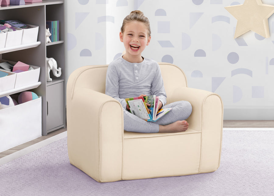 Oatmeal (1298) 19-Cozee Chair for Kids