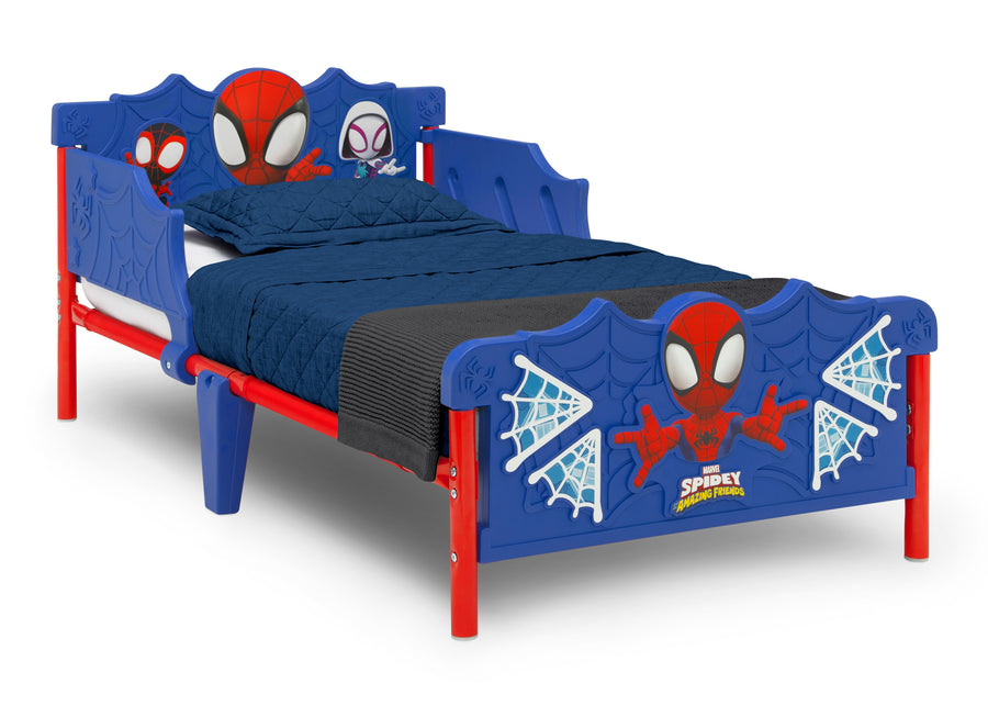 Spider-Man (1164) 2-Spidey and His Amazing Friends 3D Toddler Bed