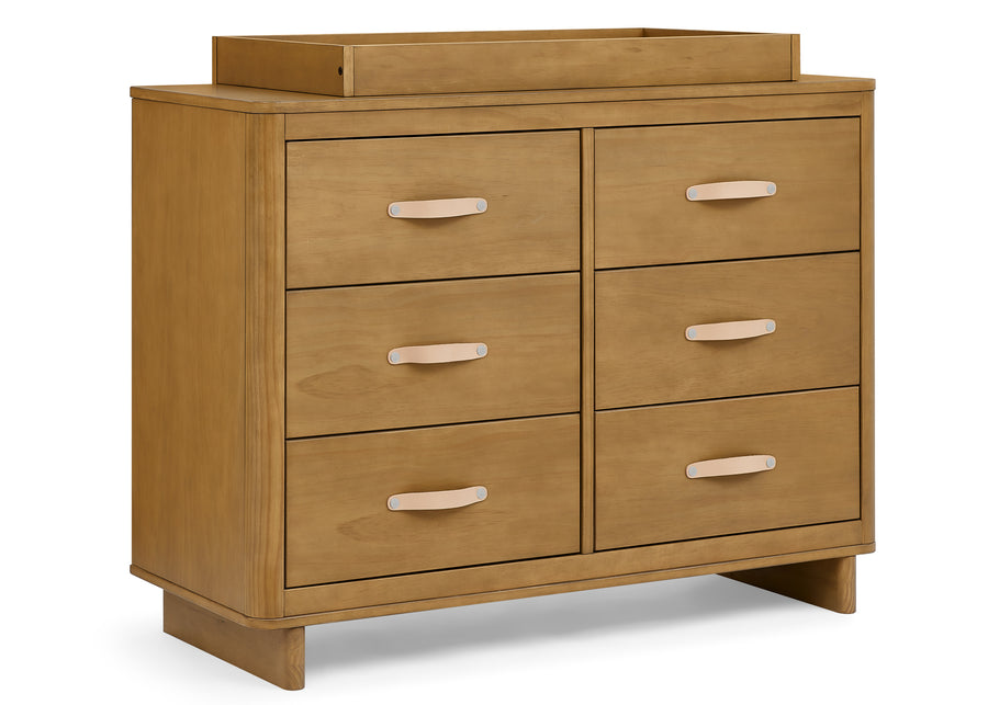 Acorn (755) 3-babyGap Skye 6 Drawer Dresser with Interlocking Drawers
