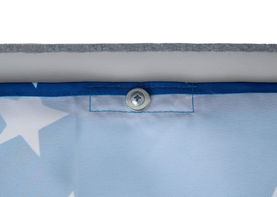 Stars (3207) 6-Bed Tent - Curtain Set for Twin Loft or Bunk Bed (Bed Sold Separately)