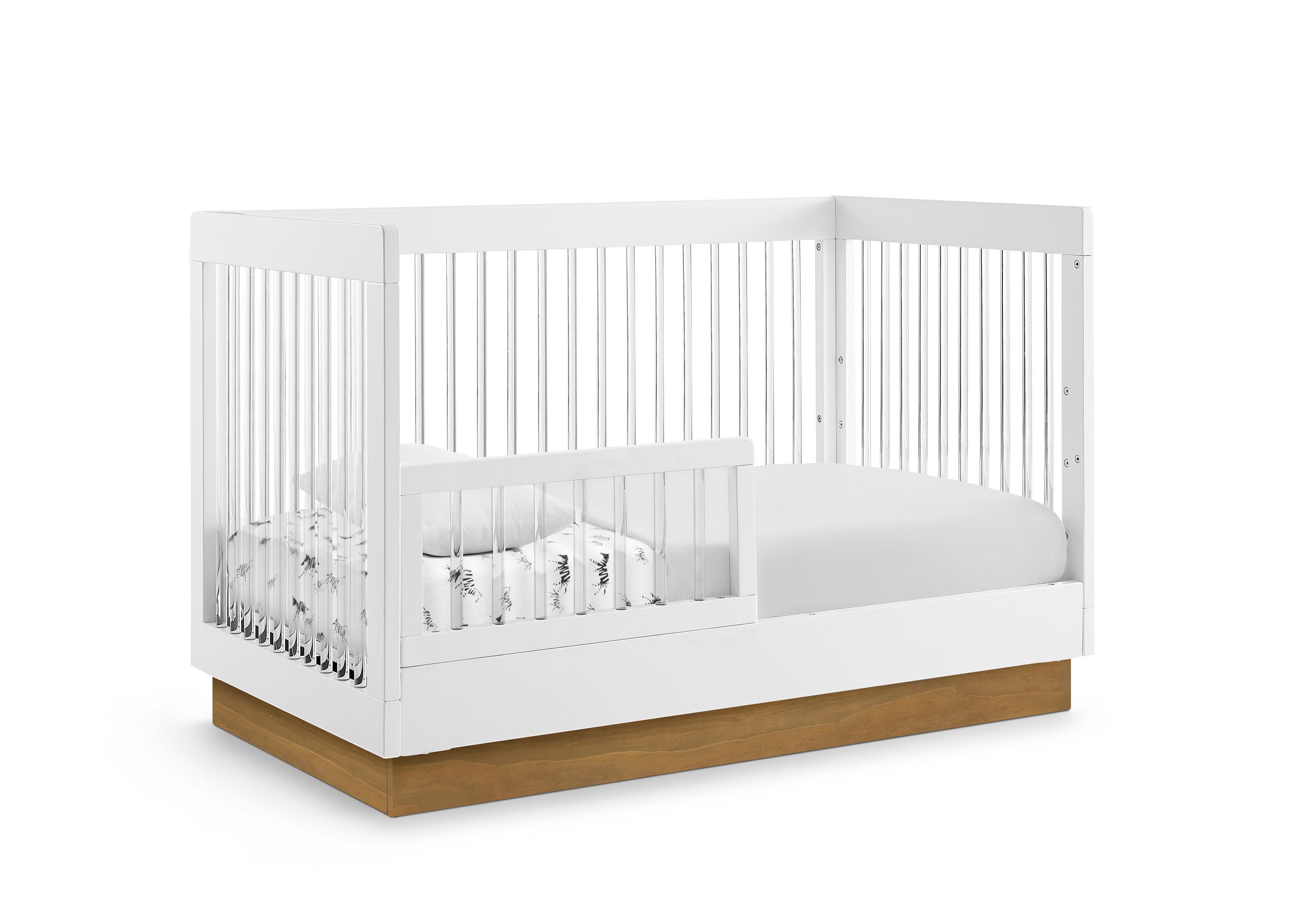 James Acrylic 4-in-1 Convertible Crib - Delta Children