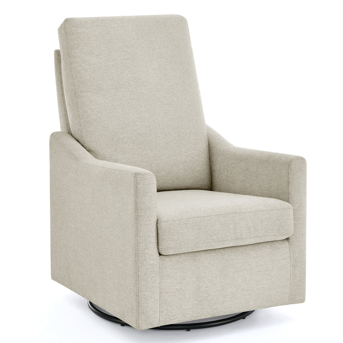 Andie Nursery Glider Swivel Chair with LiveSmart Fabric