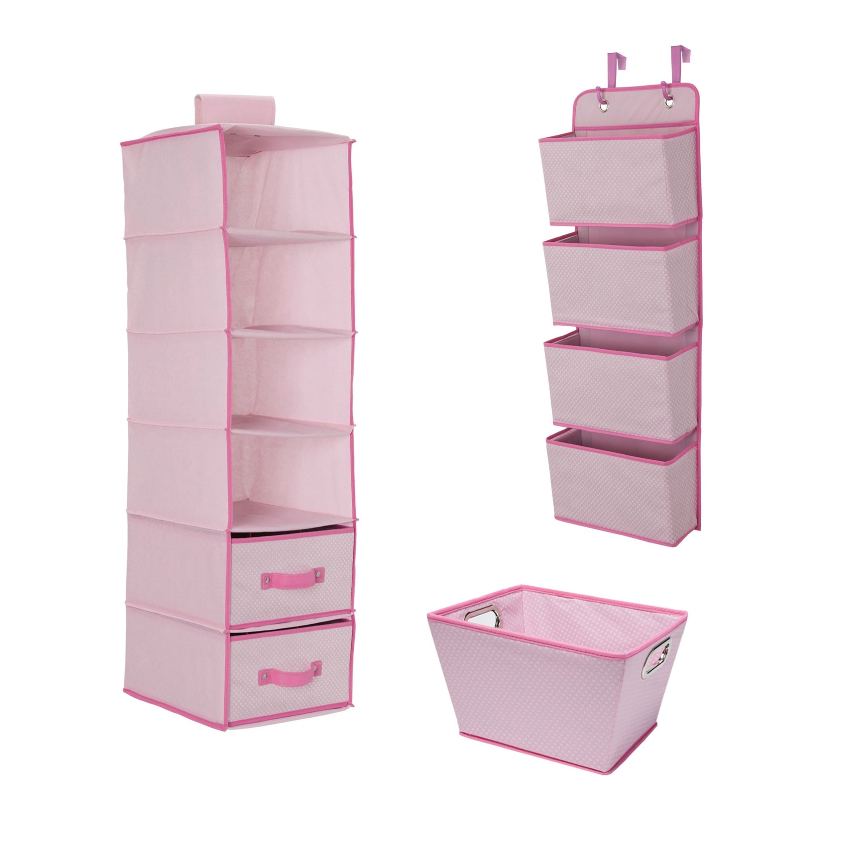 Complete Nursery Organization ValuePack (3-Piece Set) Barely Pink (689)