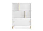Bianca White with Natural (123) 11-Essex Bookcase