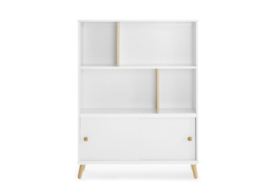 Bianca White with Natural (123) 11-Essex Bookcase