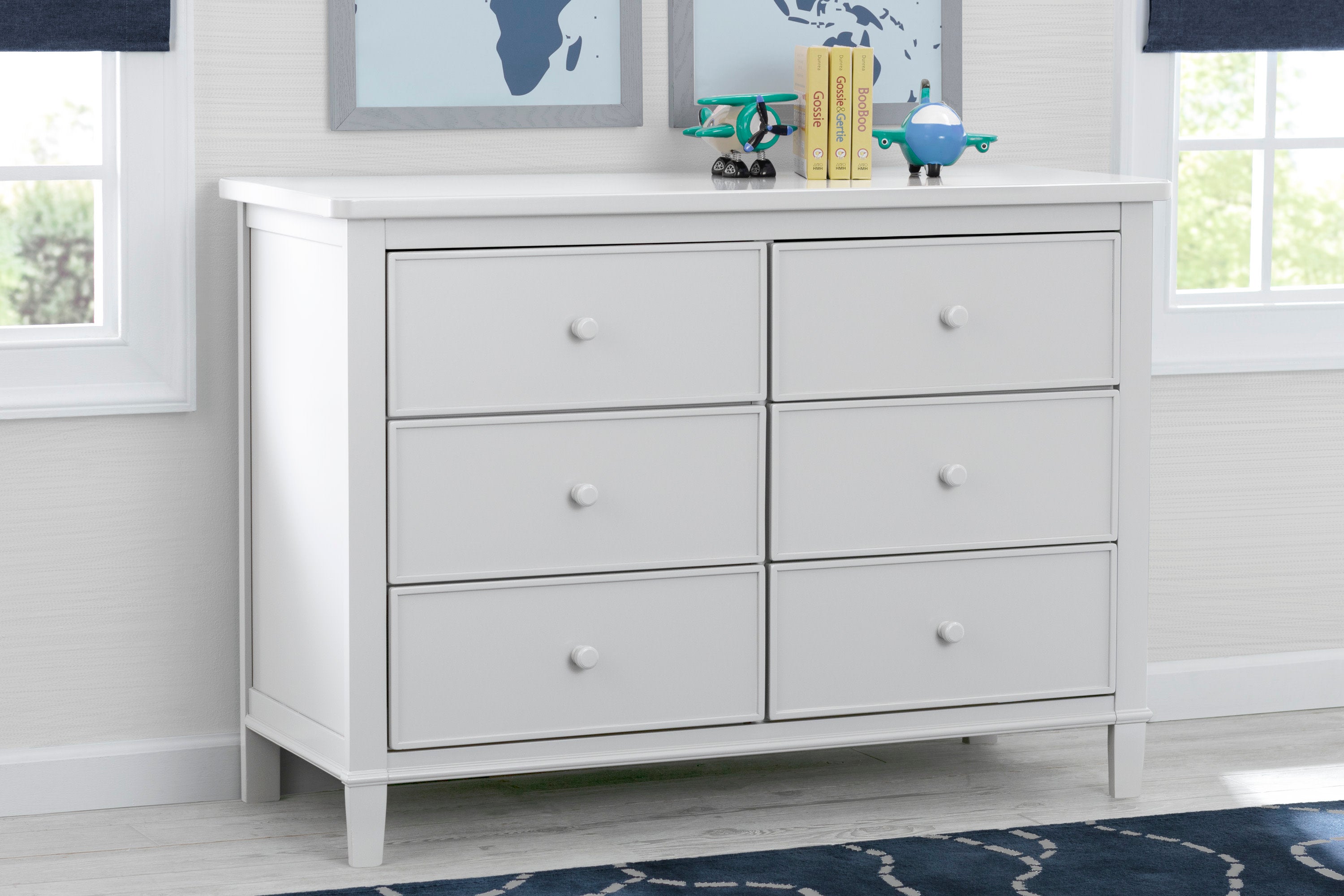 Haven 6 Drawer Dresser with Interlocking Drawers