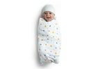 Space Exploration (3235) 7-100% Cotton Flannel Baby Receiving Blankets - 2 Pack