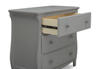 Lancaster 3 Drawer Dresser with Changing Top and Interlocking Drawers 16-Lancaster 3 Drawer Dresser with Changing Top and Interlocking Drawers