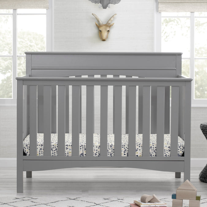 Grey (026) 19-Skylar 6-in-1 Convertible Crib