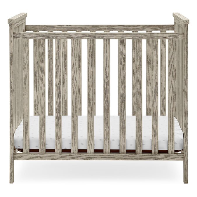 DCB: Textured Limestone (1340) 8-Middleton Mini Crib with 2.75-Inch Mattress