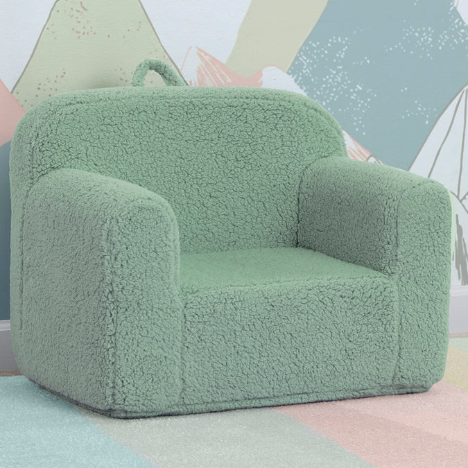 Sage (1292) 33-Cozee Sherpa Chair for Kids